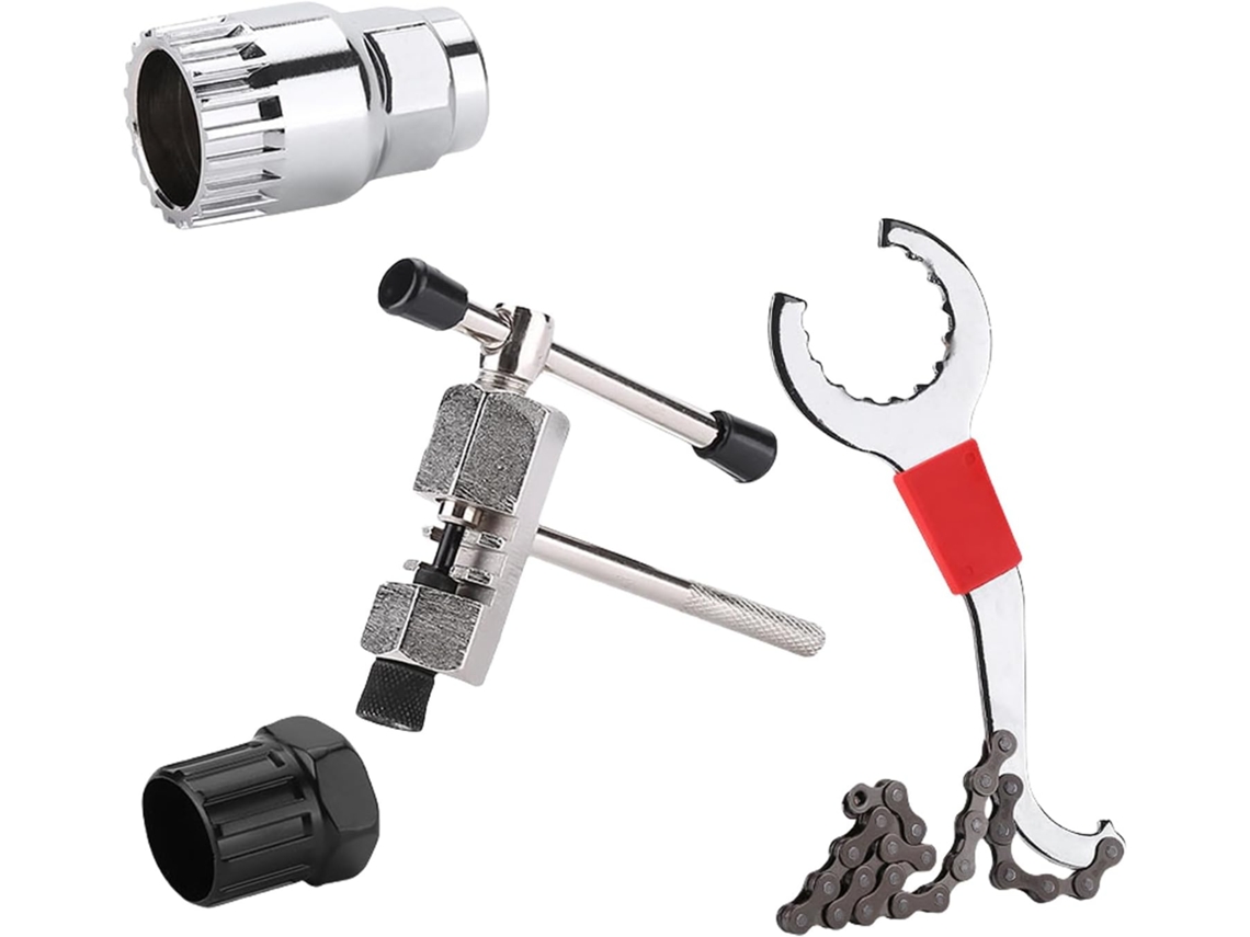 Extrator de Corrente para Remover o Volante de uma Bicicleta de Estrada, Chaves Multifuncionais para Pedivela. SFUSHOS