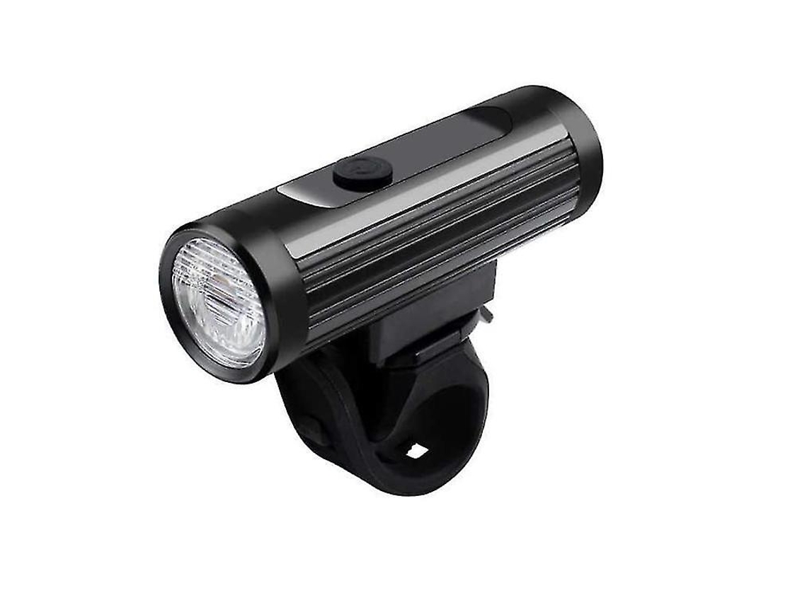 Lanterna Frontal Para Bicicleta, 800 Lumens Usb Led Recarregável Para Bicicleta Para Segurança Em Estradas (preta)