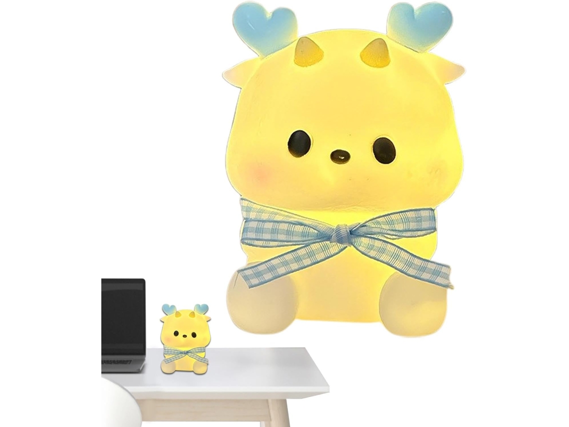 Luminária De Silicone, Adorável Decorativa Criativa Com Brilho Suave E