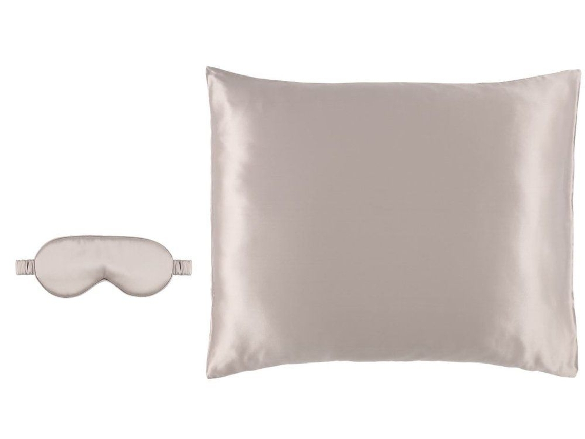 Conjunto de Fronha e Máscara de Dormir em Seda de Amoreira Genuína, Fanni K Home Stories AQUAFORGE