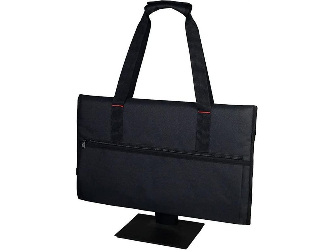 2026-funda Portátil Para Monitor De 24" De Computador De Mesa Com Preenchimento Para Viagens, Bolsa Para Telas Lcd/tv Negro