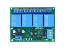 Módulo Relé 4 Canais Placa De Controle Switch Dc 12v Acessório Eletrônico