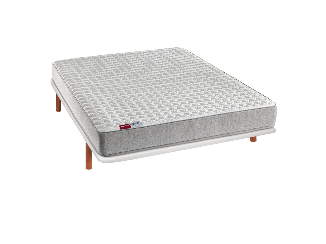 Pack PIKOLIN Cama + Colchão Visco Leah Compact (135 x 190 - 53 Cm de Altura)