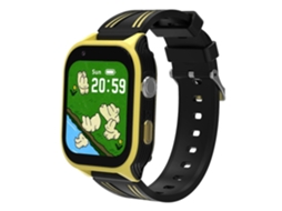 Relógio inteligente infantil DH18 4G de 1,83 polegadas com chamadas 4G, câmera SOS e jogos, bicicleta elétrica Blue Ly
