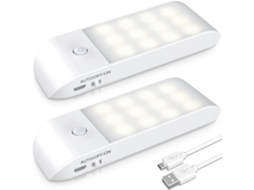 Luz Noturna Pack 2 Usb Sensor