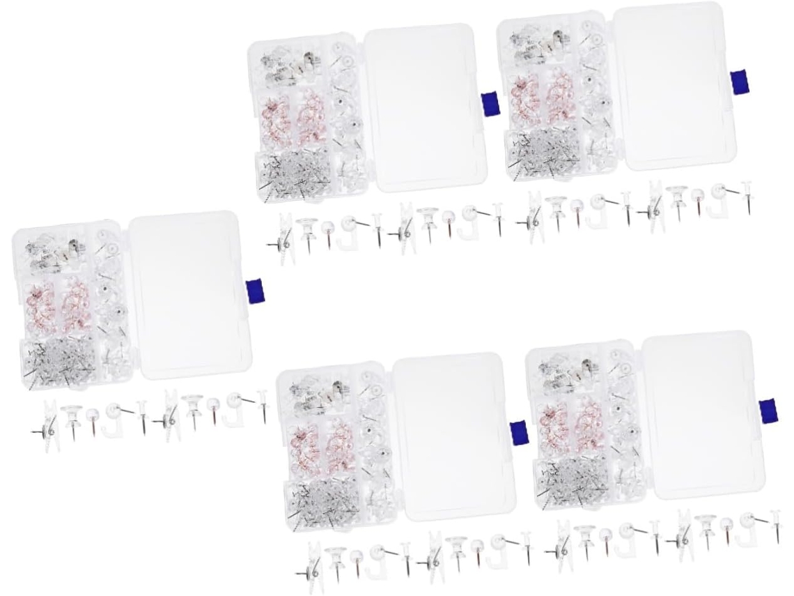 Conjunto De 5 Caixas Tachinhas Multifuncionais Para Escritório,