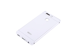 Capa de telefone Huawei P9 Plus com moldura de metal e espelho | EOOCOO