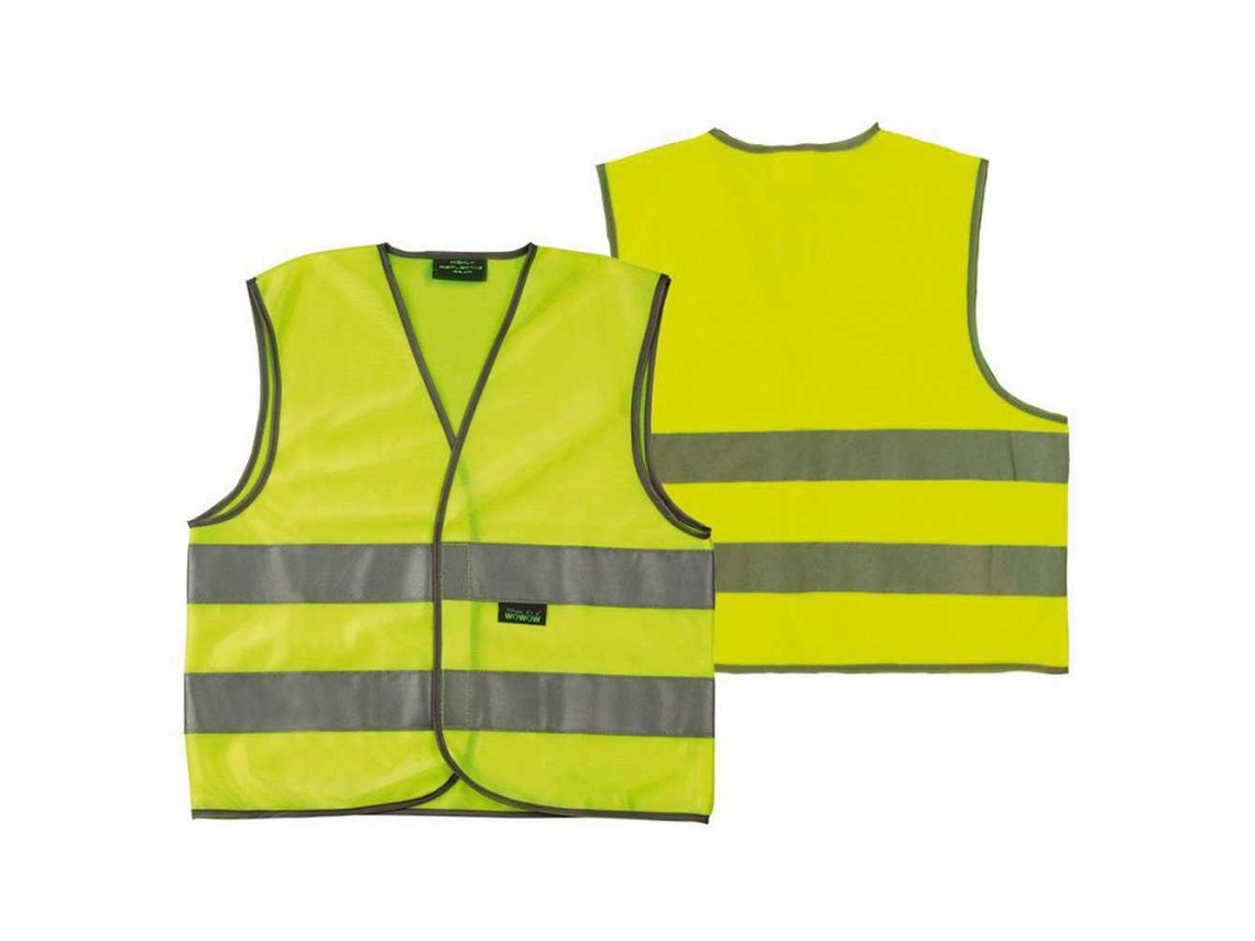 Colete Refector WOWOW Reflection Vest With Reflex Stripes
