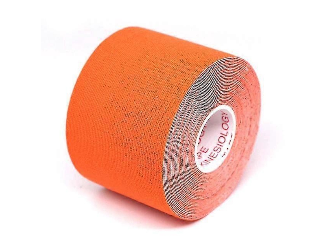 Lurelia Fita Cinesiológica Médica Para Recuperação Desportiva Laranja 10 Cm