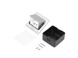 Laxiscreed Tomada De Chão Embutida Com Usb, Compatível Com Normas Ue E Fácil De Instalar