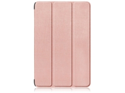 Capa Para Tablet Lurelia, Compatível Com Samsung Galaxy Tab S9 Plus 12.4 2023 X810, Ouro Rosa, Pc, Dobrável Com Suporte, Função Sono