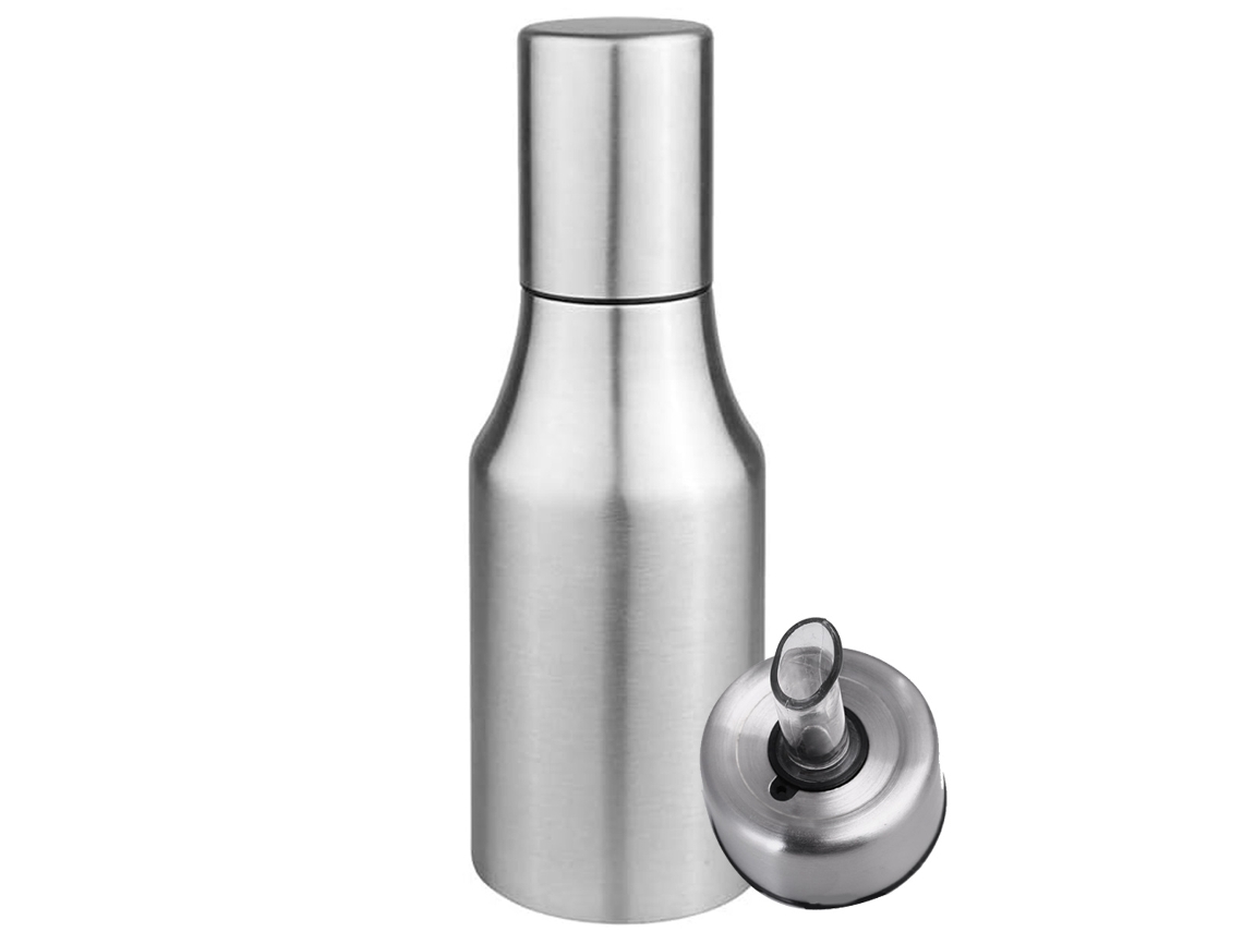 Dispensador de Azeite em Aço Inox Garrafa À Prova de Vazamentos Ideal para Cozinha NEVEANCE
