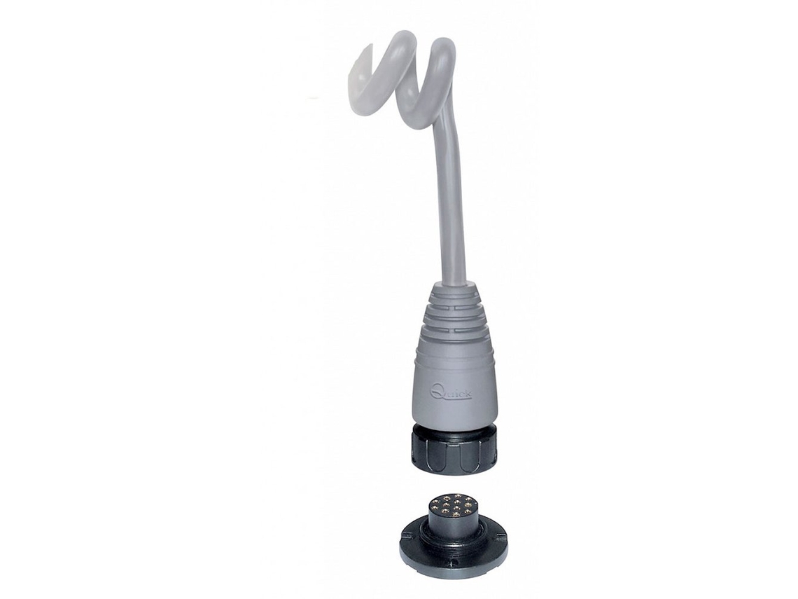 Hrc com Fio Plugue Osp 1002 Prateadoquick Italy