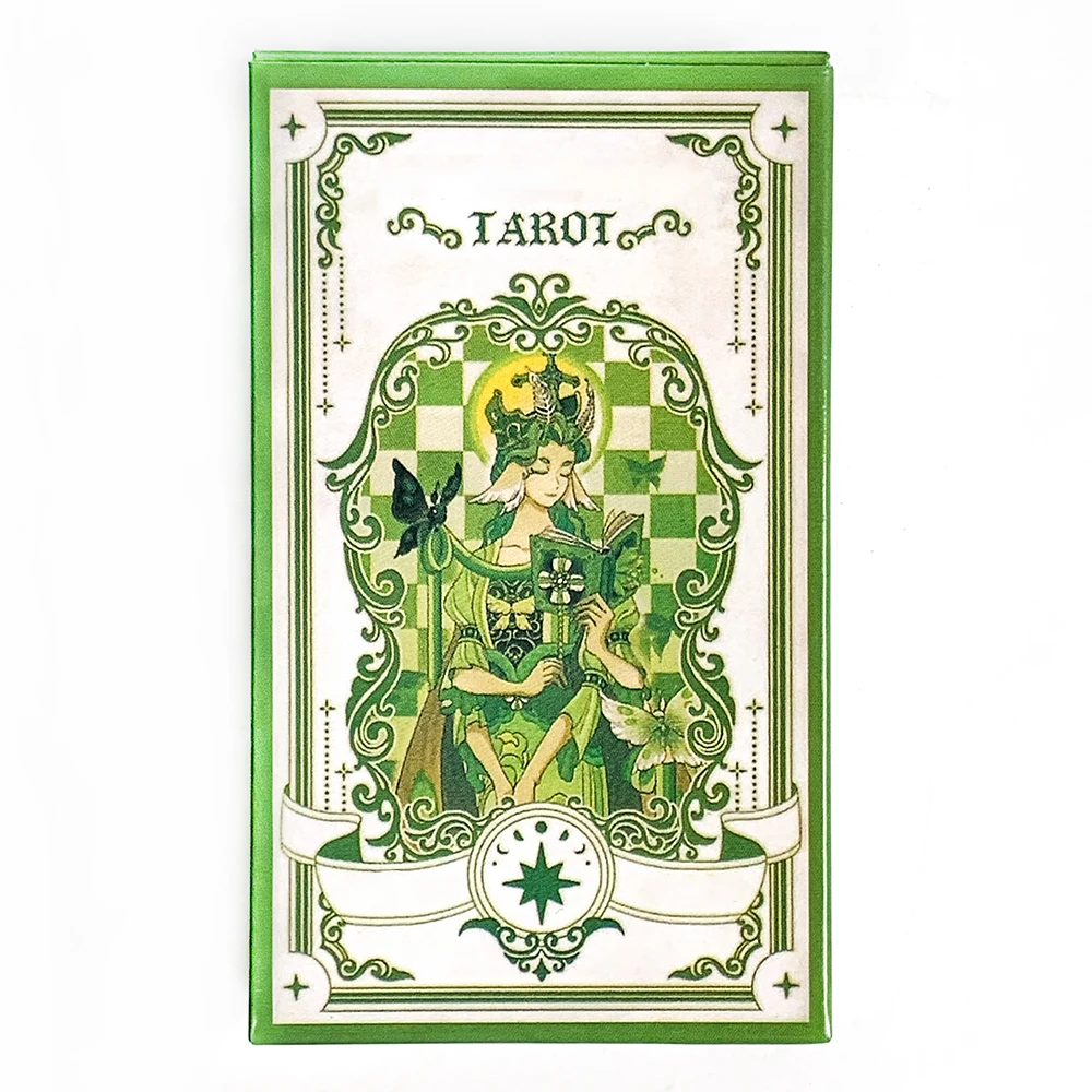 um Novíssimo Baralho de Tarô Inglês com 78 Cartas e um Estilo Artístico Misterioso. MDUG