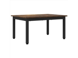 Mesa de Centro Carvalho Fumê em Madeira Processada MAISON EXCLUSIVE 70x50x36 cm