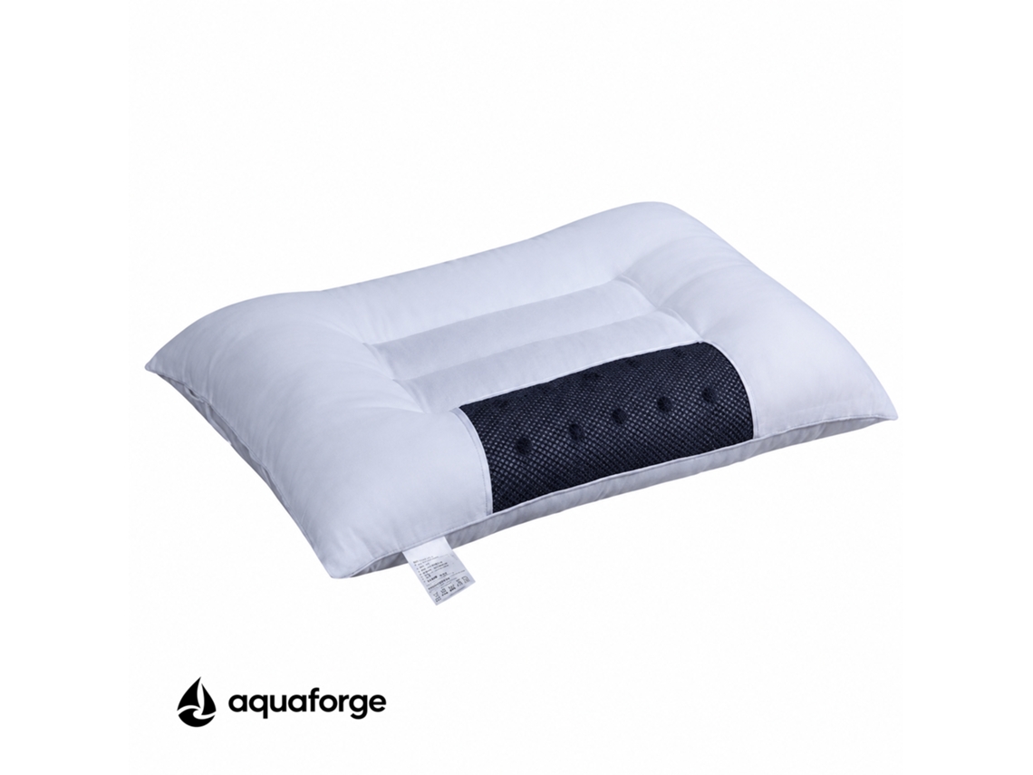 Almofada Cervical Ergonómica Algodão Respirável 48 X 74 Cm