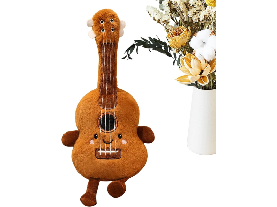 Guitarra De Pelúcia Colecionável - Instrumento Musical
