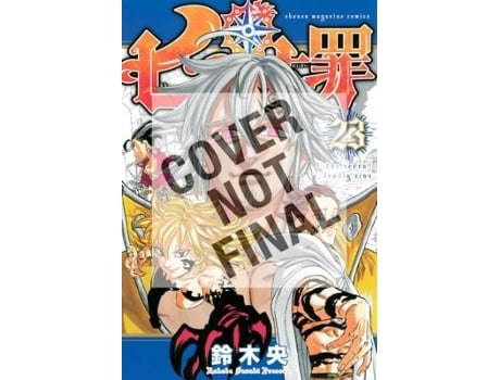 Livro the seven deadly sins 23 de nakaba suzuki (inglês)