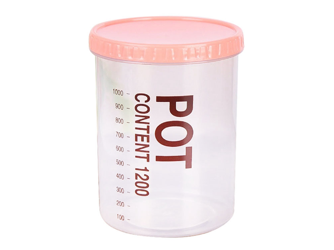 Recipiente Hermético 1000ml para Armazenamento de Alimentos | S/MARCA