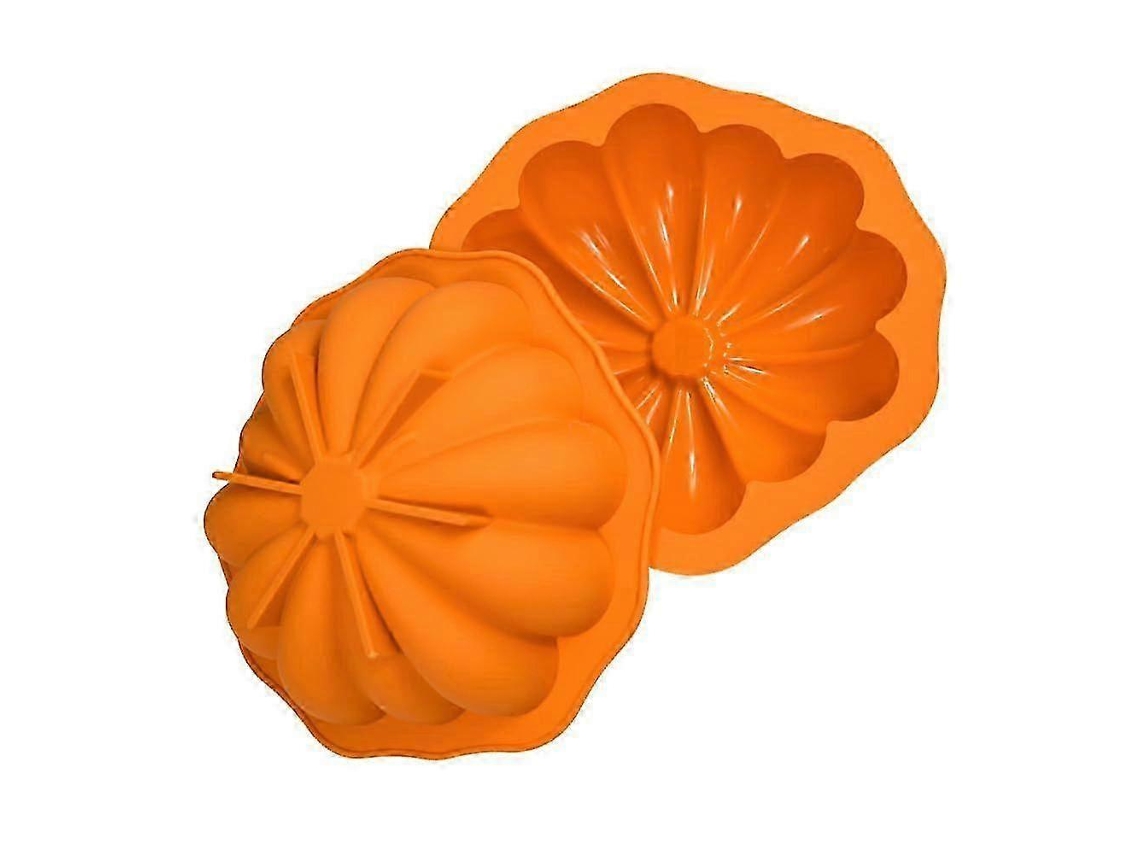 Forma De Silicone 3d Em De Abóbora Para Mousse E Bolos, 7 Polegadas