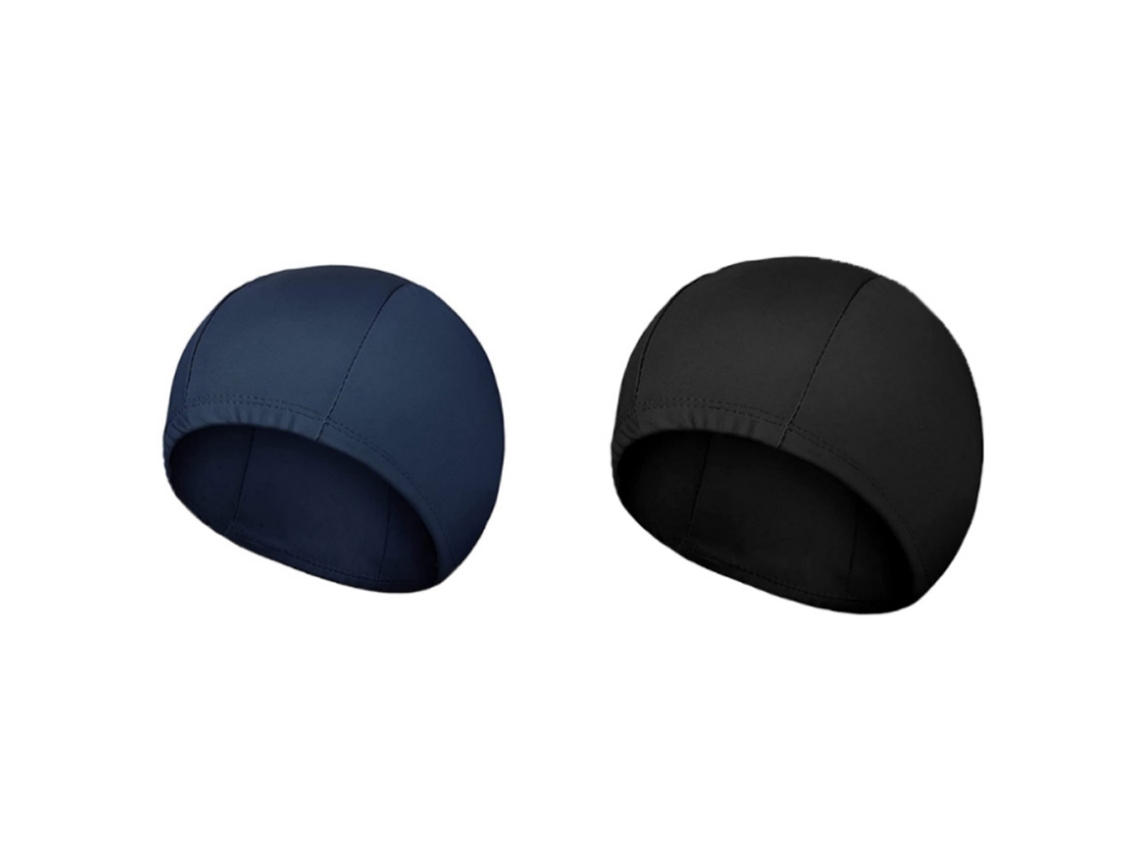 Toucas Elásticas Poliéster Preto/azul Marinho