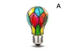 Nx Lâmpada Led de 4w com Base Vitral M a BRILVIBERA