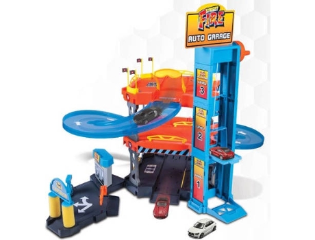 Conjunto de Bonecos  Auto-Garage