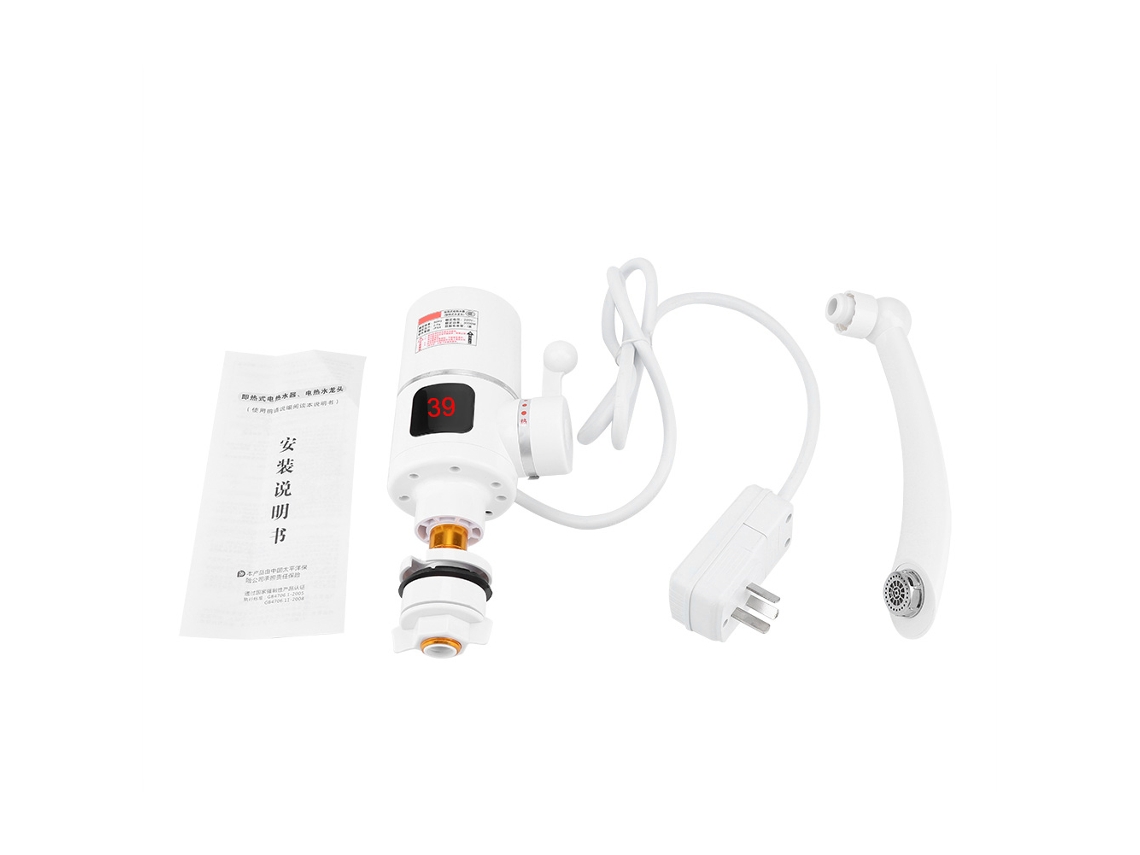 Torneira Elétrica Laxiscreed Com Protetor Anti-vazamento E Display Digital, Padrão Australiano 220v