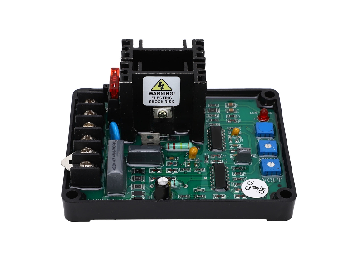 Regulador Automático De Tensão Avr Para Gerador Com Proteção Contra Sobretensão 180-260vac