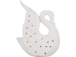 Luminária Noturna Led Cisne Branco Moderno, Alimentada Por Bateria, Decoração Para Quarto Infantil, Gokoco