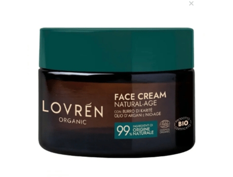 Creme Facial Antienvelhecimento Natural 50 Ml. Lovren