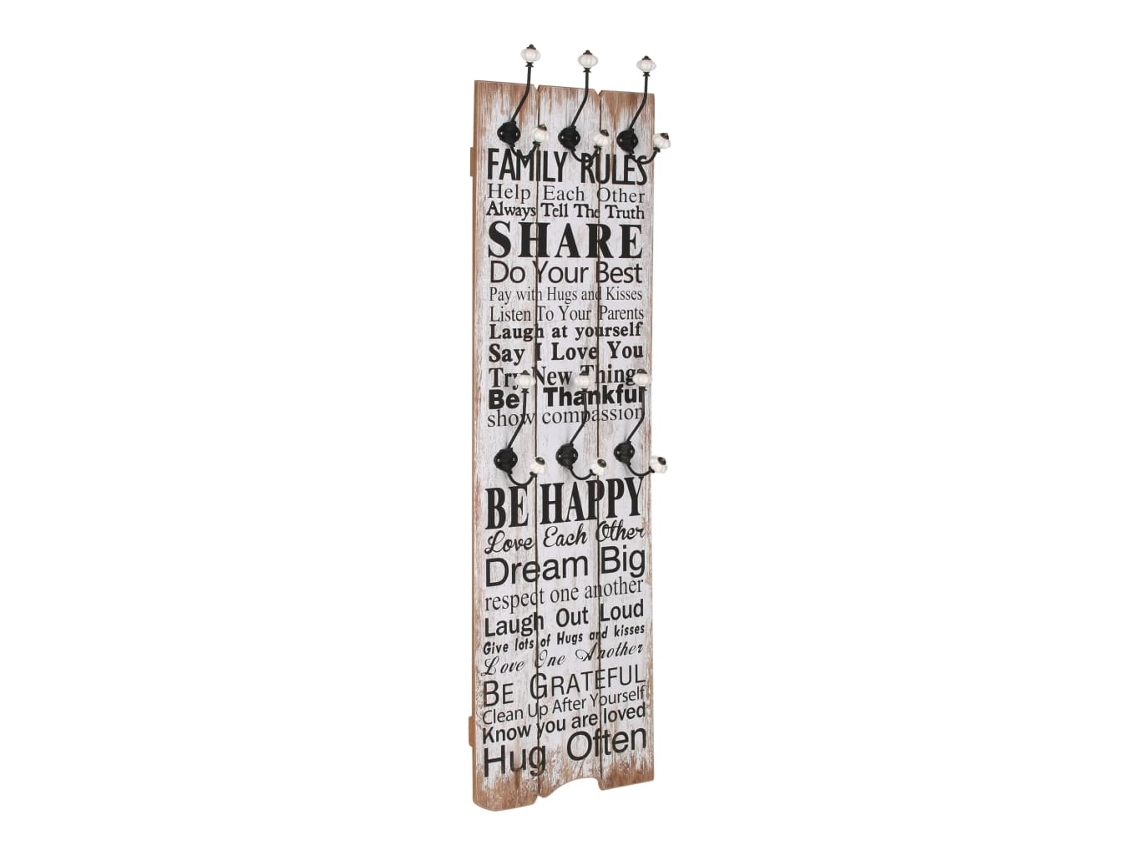 Coat Rack, Coat Racks Vidaxl Multicolor Mdf (n/a)