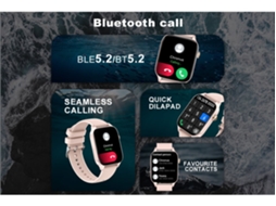 Smartwatch I82 Rosa YEMAESRE