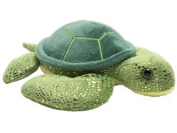 Peluche WILD REPUBLIC HUG'EMS Tartaruga Marinha Verde (Tam: 18 cm)