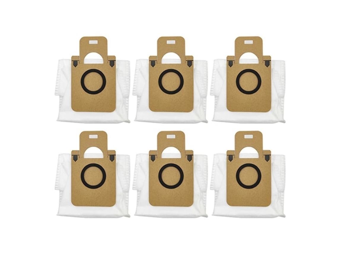 Conjunto De 6 Peças Acessórios Para Aspirador Pó Robô Bot D10 Plus Rls3d, Incluindo Saco E Recipiente Pó. Tuotuo