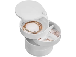 Caixa De Exibição De Armazenamento De Concha Magnética Acrílica Beads Jewelry Nail Art Storage Box Hengjian