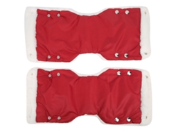 Luvas Para Cadeira De Bebê Luvas Quentes Impermeáveis Manoplas Para Cadeira De Bebê Acessórios Vermelho
