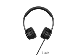 Auriculares Hoco W21 Graceful Charm Wire Control Preto