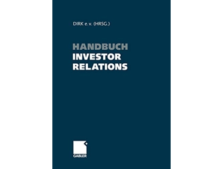 Livro Handbuch Investor Relations German Edition de Roland K?Nen (Alemão)
