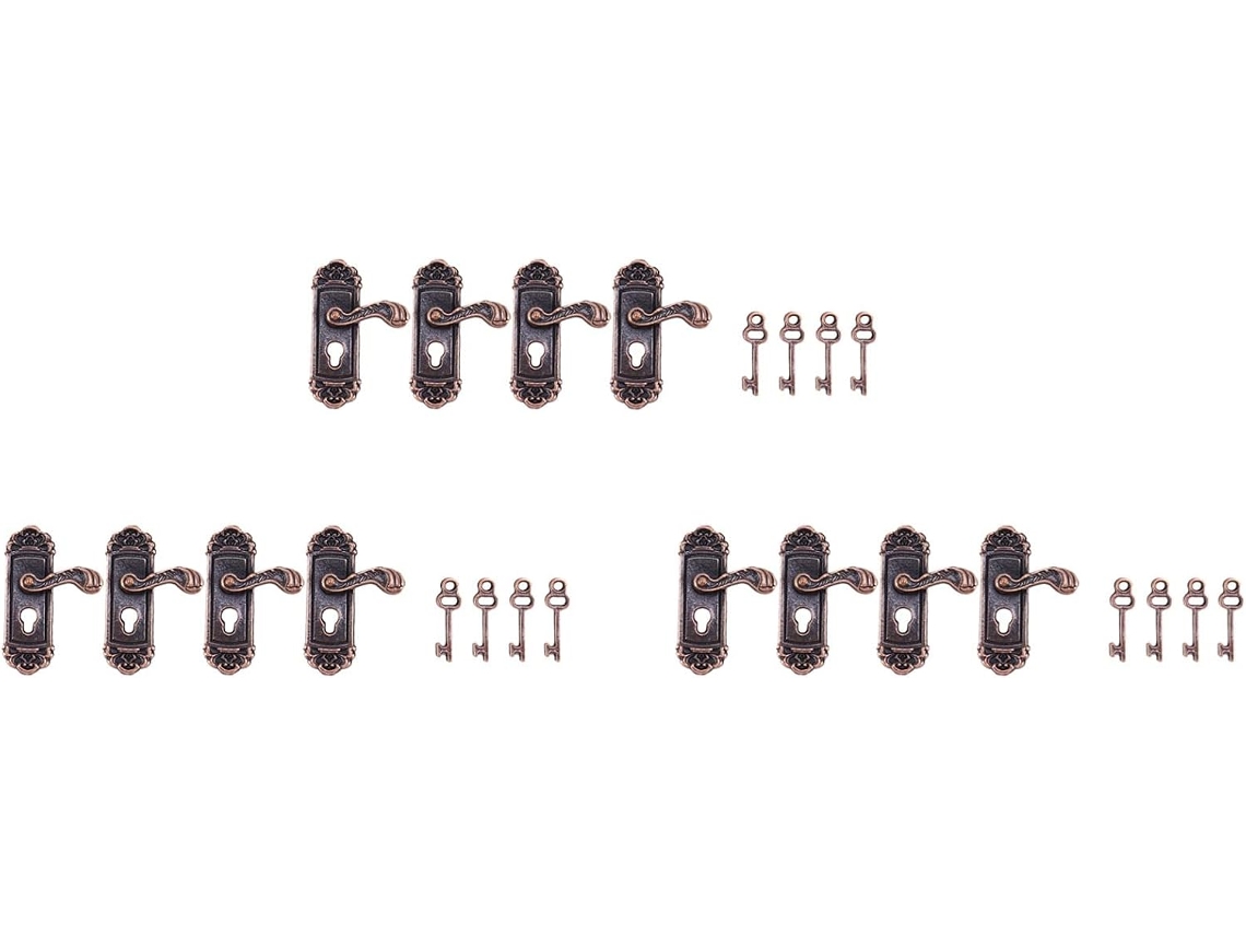 Fechaduras SFUSHOS para casa de bonecas 1:12