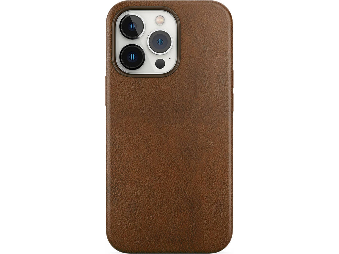 Capa JUST IN CASE  Ecopelle  iPhone 16  (Castanho)