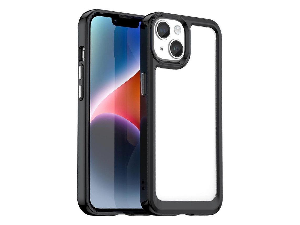 Capa Para Iphone 15 Em Acrílico Tpu