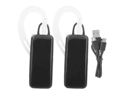 Aetheria fones de Ouvido Sem Fio para Capacete de Motocicleta com Intercom 300mah Bateria Hd Áudio