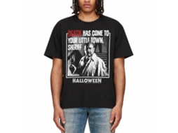 Rockinstone Halloween Death Black Adult T-shirt Size:xl