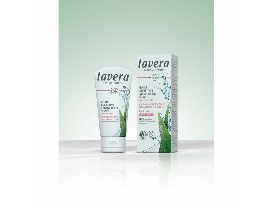 Lavera Basis Sensitiv Crema Facial De Dia Nutritiva 50ml