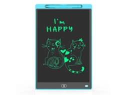 Lurelia, Tablet Lcd, 12 Polegadas, Azul, Monocromático, Apagável, Infantil, Portátil