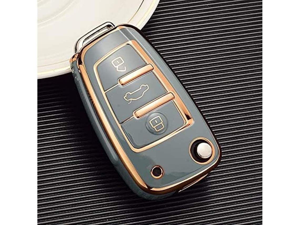 Capa Protetora Para Chave De Carro Tpu, Acessórios Para Chaveiro A1 A3 8p 8l A4 A5 B6 B7 A6 A7 C5 C6 4f Q3 Q5 Q7 Tt S3