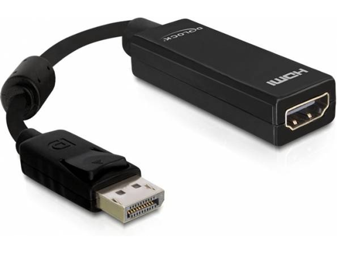 Adaptador HDMI DELOCK (DisplayPort - HDMI)