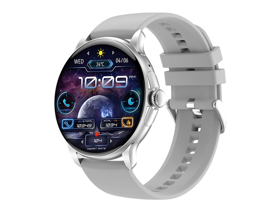 Smartwatch com chamadas Bluetooth, controle de voz, contadores de relógio personalizados, atualizações meteorológicas e reprodução de música Bestvite