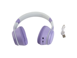Fones De Ouvido Sem Fio Bt Com Microfone, Suporte Para Cartão De Memória Com Fio Para Celulares, Pc E Jogos